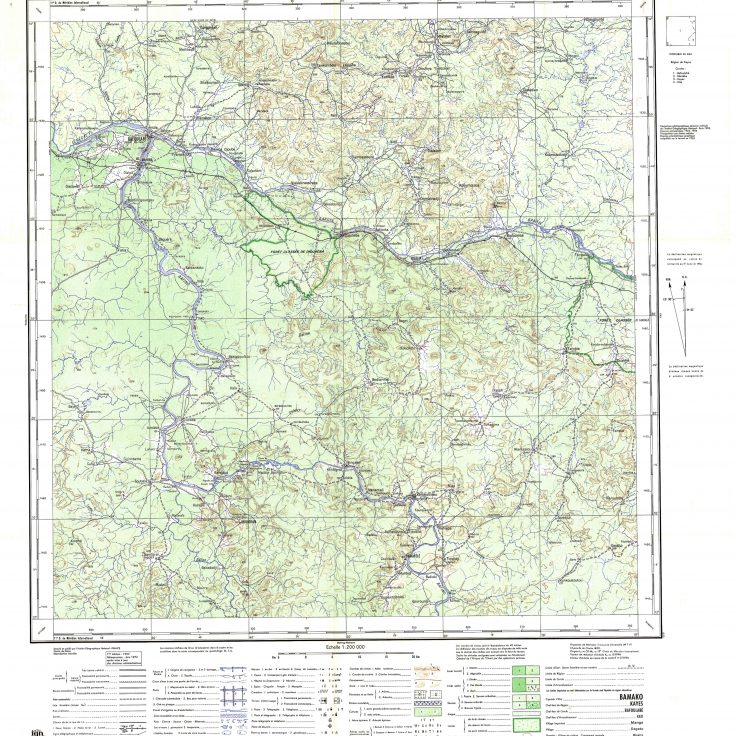 Bafoulabe map