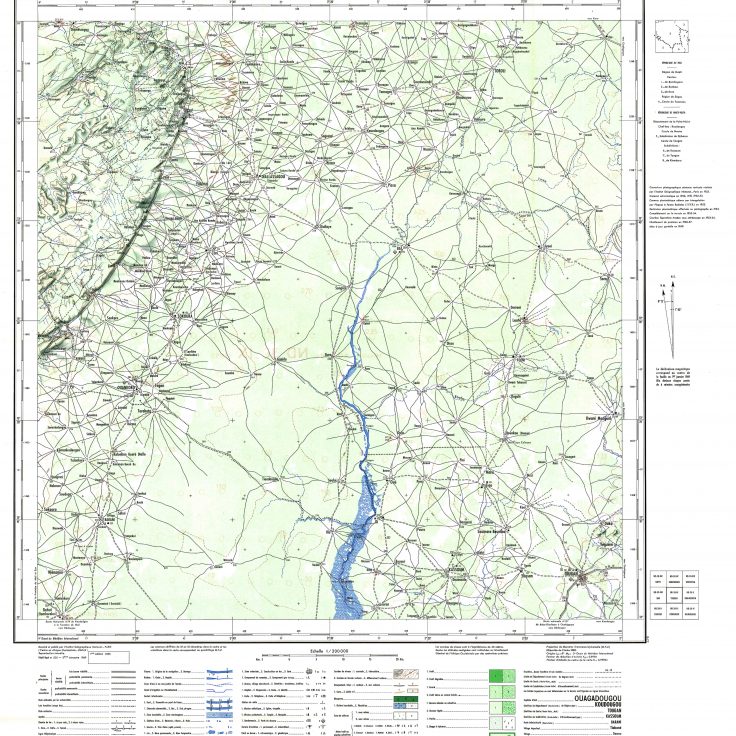 Tougan map