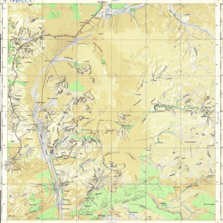 Tabankort map