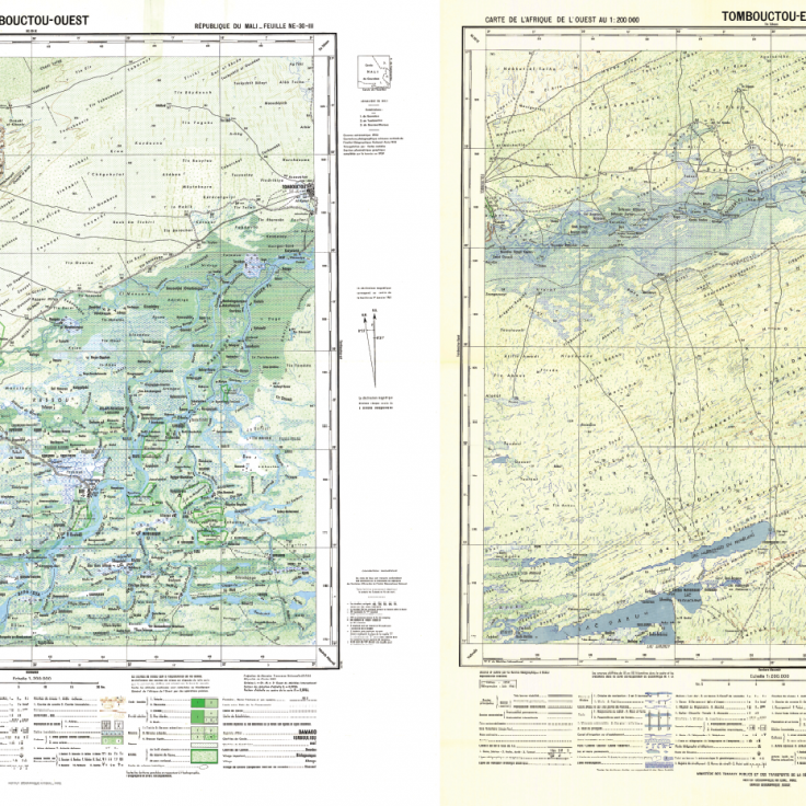 Toumbouctou map
