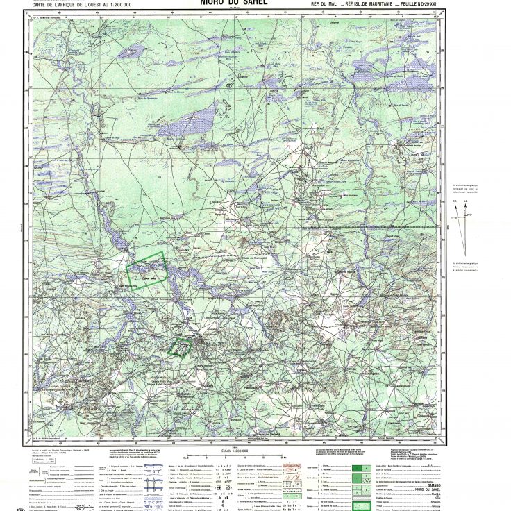 Nioro du Sahel map