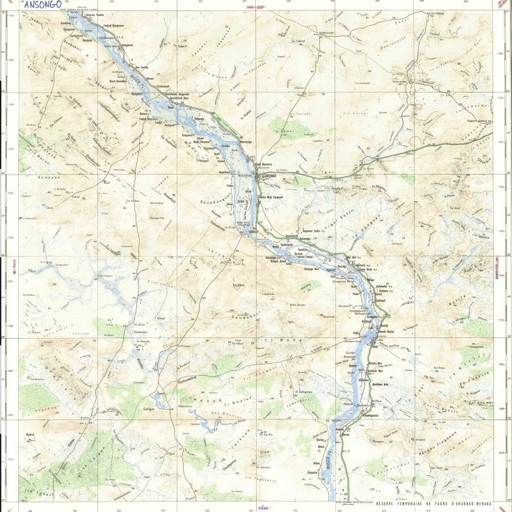 Ansongo map