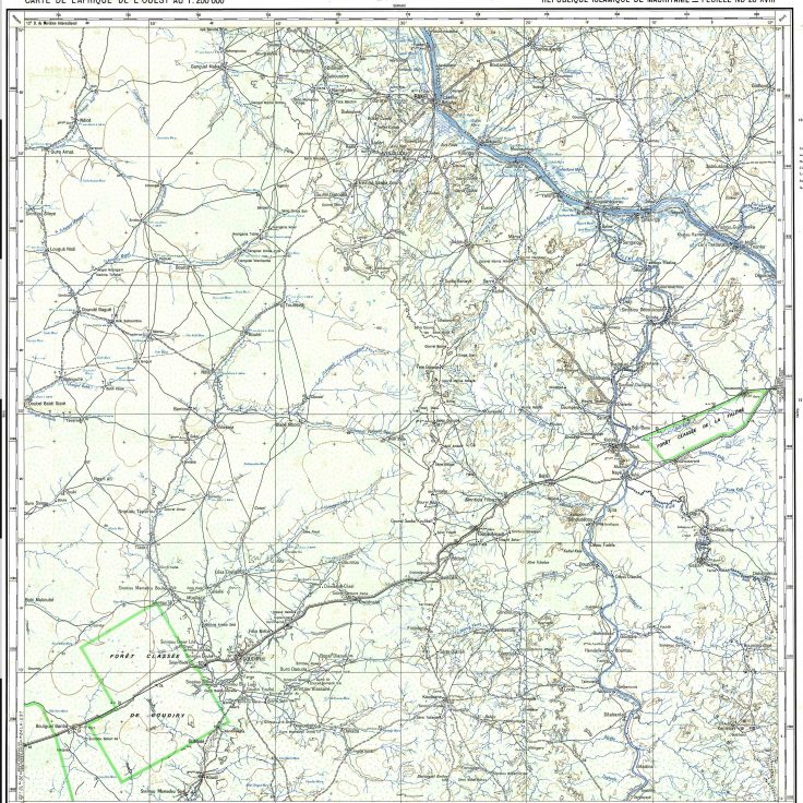 Bakel map